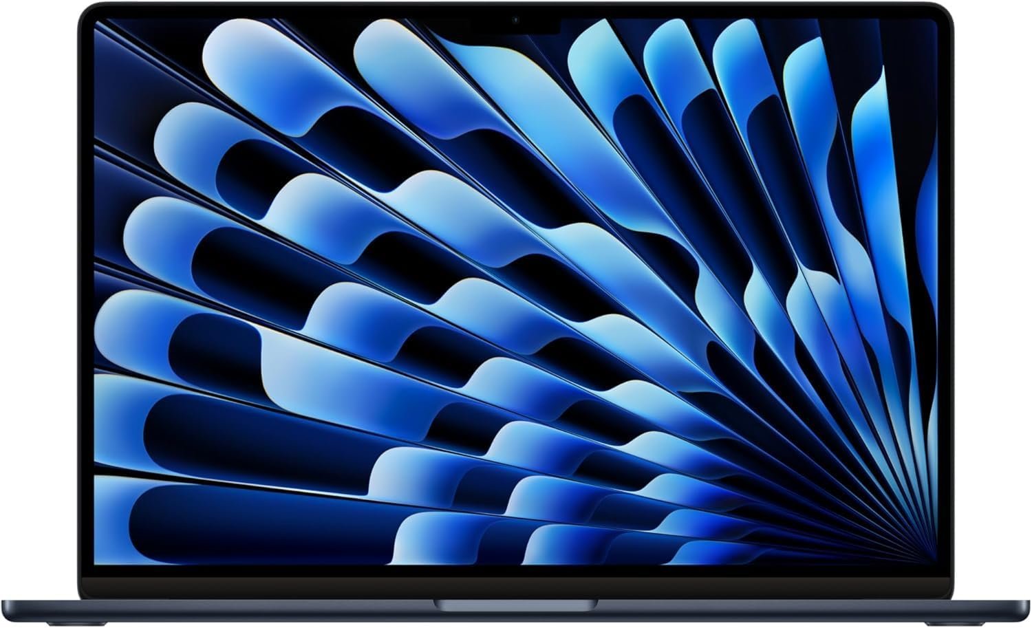 2024 Apple MacBook Air with Apple M3 Chip (13-inch, 16GB RAM, 1TB SSD Storage) (QWERTY English) Midnight (Renewed)