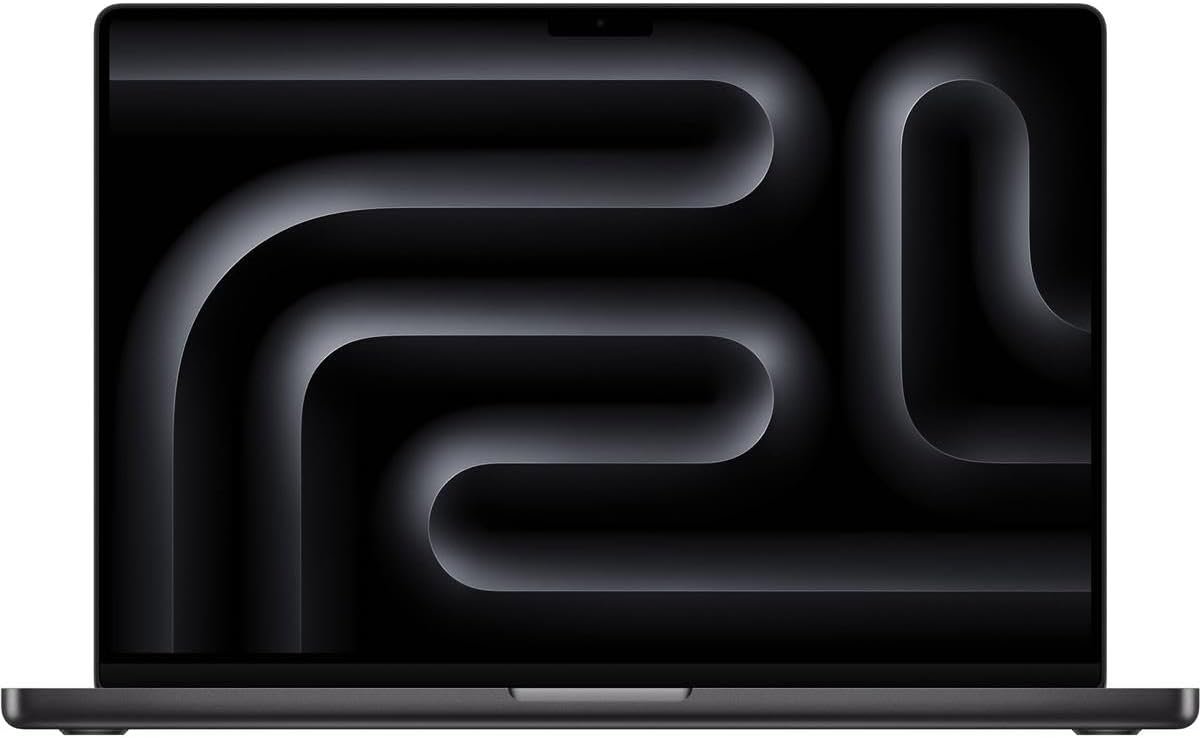 Apple 2024 MacBook Pro with Apple M4 Pro Chip (16-inch, 24GB RAM, 512GB SSD Storage) (QWERTY English) Space Black (Renewed)