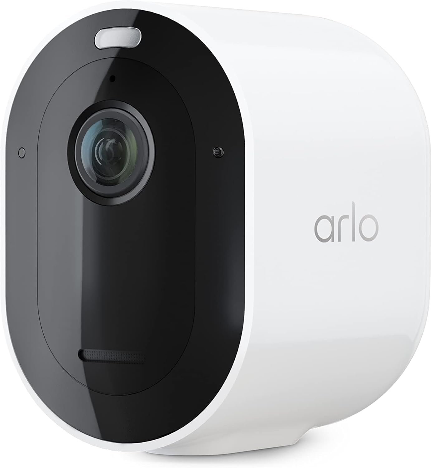 Arlo Pro 5S Spotlight Security Camera 2K HDR | Outdoor | Wireless | Dual-Band Wi-Fi Connects to the Strongest Network | 12X Zoom, 2-Way Audio, Siren, Color Night Vision, Live Stream White (Renewed)