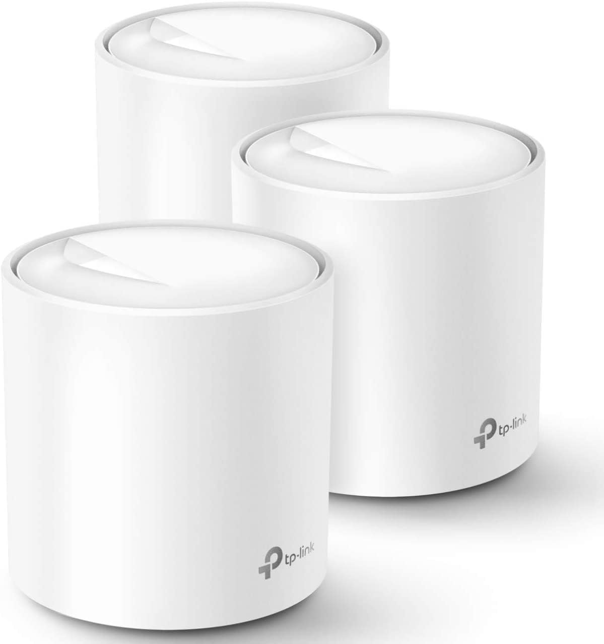 TP-Link Deco WiFi 6 Mesh System (Deco X20) – Covers up to 5800 Sq.Ft, Replaces Wireless Routers and Extenders, 3-Pack, 6 Ethernet Ports in Total, Supports Wired Backhaul, Dual-Band WiFi