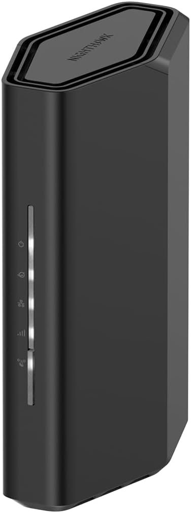 NETGEAR Nighthawk Dual-Band WiFi 7 Router (RS90) – Router Only, BE3600 Wireless Speed (up to 3.6 Gbps) – Covers up to 2,000 sq. ft., 50 Devices – 2.5 Gig Internet Port – Free Expert Help