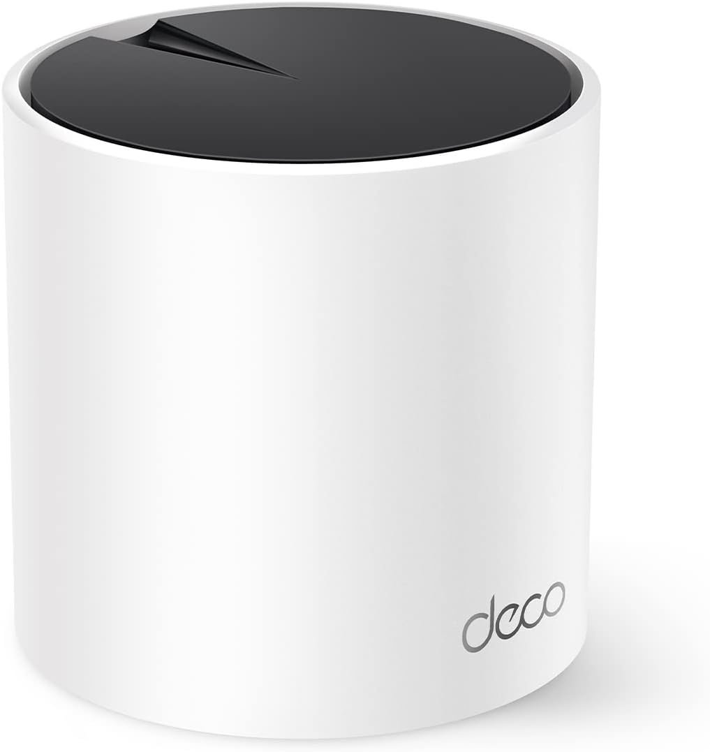 TP-Link Deco X55 AX3000 WiFi 6 Mesh System – Covers up to 2500 Sq.Ft., Replaces Wireless Router and Extender, 3 Gigabit Ports, Supports Ethernet Backhaul, Deco X55(1-Pack)