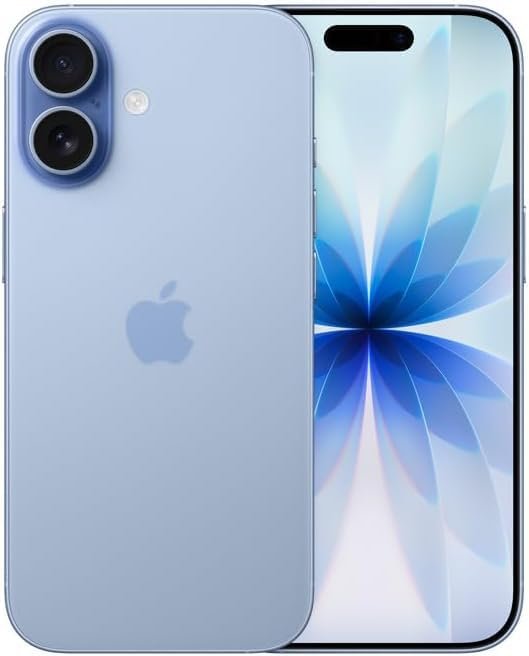 Apple iPhone 17, US Version, 256GB, eSIM, Mist Blue for Verizon (Renewed)