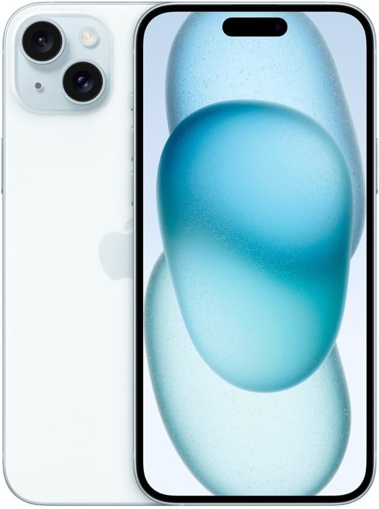 Apple iPhone 15, 256GB, Blue – Unlocked (Renewed)