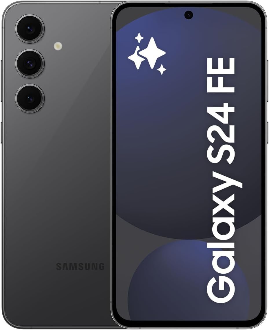 Samsung Galaxy S24 FE, 128GB, Graphite – Locked to AT&T (Renewed) | Renewed