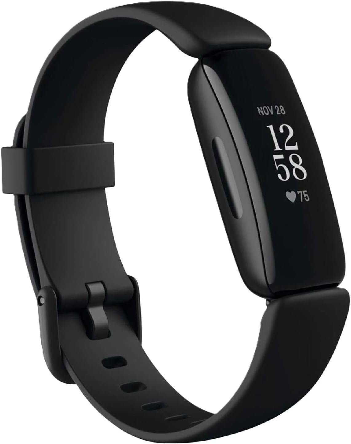 Fitbit Inspire 2 Health & Fitness Tracker with 24/7 Heart Rate, Black (Renewed)