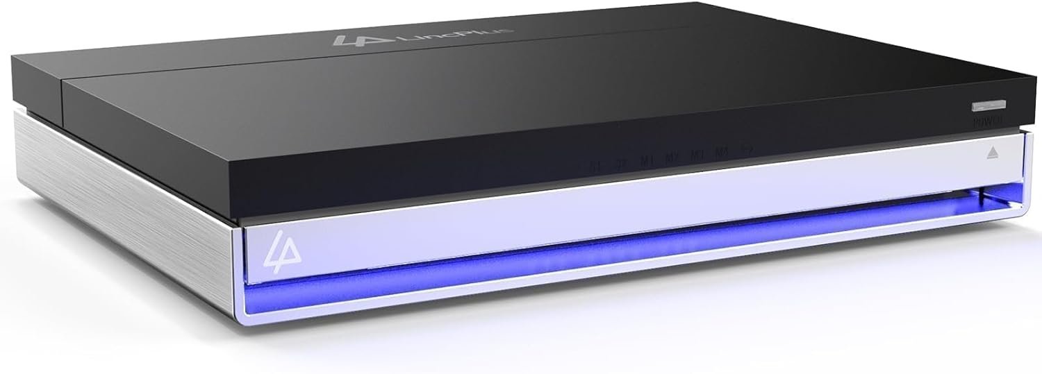 LincStation N2 6-Bay NAS Storage – Intel N100 4-Core Processor, 10GbE, 16GB LPDDR5 RAM, 128G eMMC, 2×2.5 SATA HDD + 4xM.2 NVMe Slots, 2-Year Warranty, 4K HDMI | Network Attached Storage (Diskless)