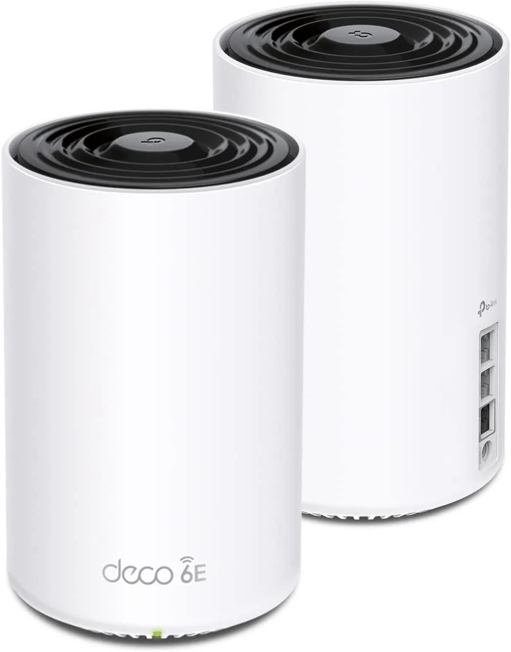 TP-Link Deco XE75 Pro AXE5400 Tri-Band WiFi 6E Mesh System – 2.5G WAN/LAN Port, Covers up to 5500 Sq.Ft, Replaces WiFi Router and Extender, AI-Driven Mesh, New 6GHz Band, 2-Pack