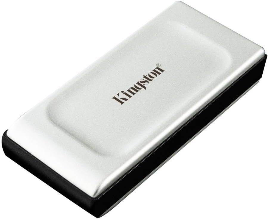 Kingston XS2000 500G High Performance Portable SSD with USB-C | Pocket-sized | USB 3.2 Gen 2×2 | External Solid State Drive | Up to 2000MB/s | SXS2000/500G
