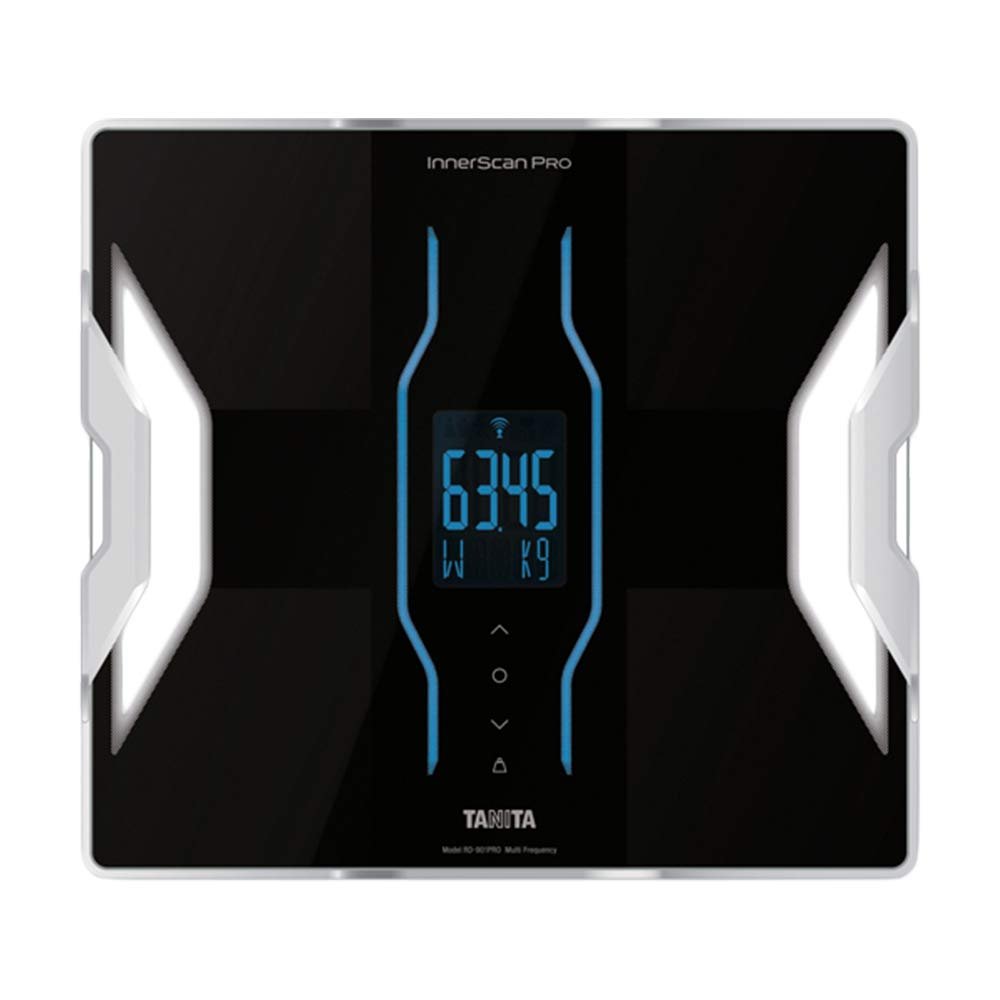 Tanita RD-901 InnerScan PRO Full Body Composition Monitor – Japan Technology – Multi Frequency Analysis – Bluetooth Smart Scale – Muscle Quality Score – 440 lb Capacity – LED Display