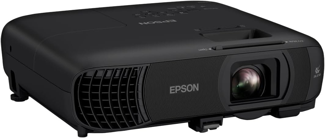 Epson Pro EX9270 Wireless 1080p 3LCD Business Projector with Built-In Speaker, 4100 Lumens Color and White Brightness, Stream from Phone or Laptop, Airplay, Miracast, 2 HDMI Ports, 1.6x Optical Zoom