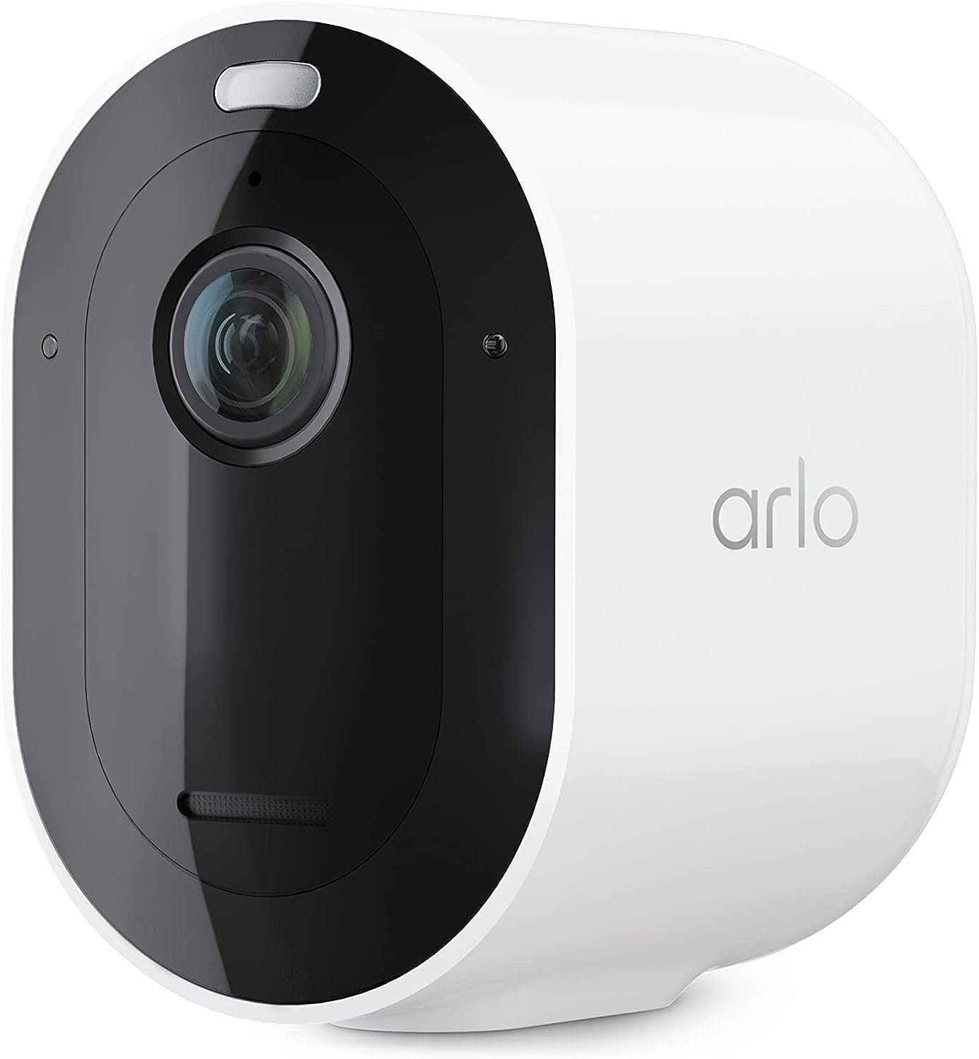 Arlo Pro 5S 2K Spotlight Camera – Wireless Home Security Camera with Spotlight, Color Night Vision, Dual-Band Wi-Fi, 2-Way Audio, Integrated Siren, Motion Detection, White, 1 Pack, VMC4060P (Renewed)