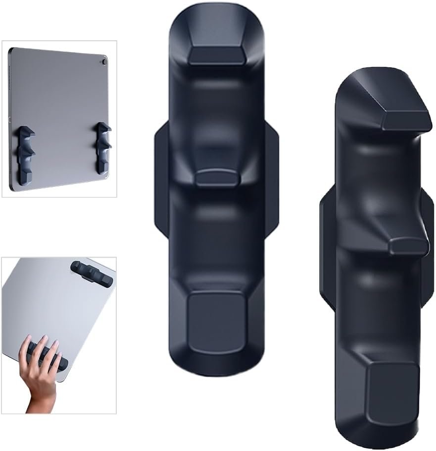 Gaming Handle for iPad, [Washable & Reusable] Anti-Slip Silicone Gamepad Grip, Multi-Finger Triggers Operation Tablet Game Controller for PUBG/Knives Out/Rules of Survival