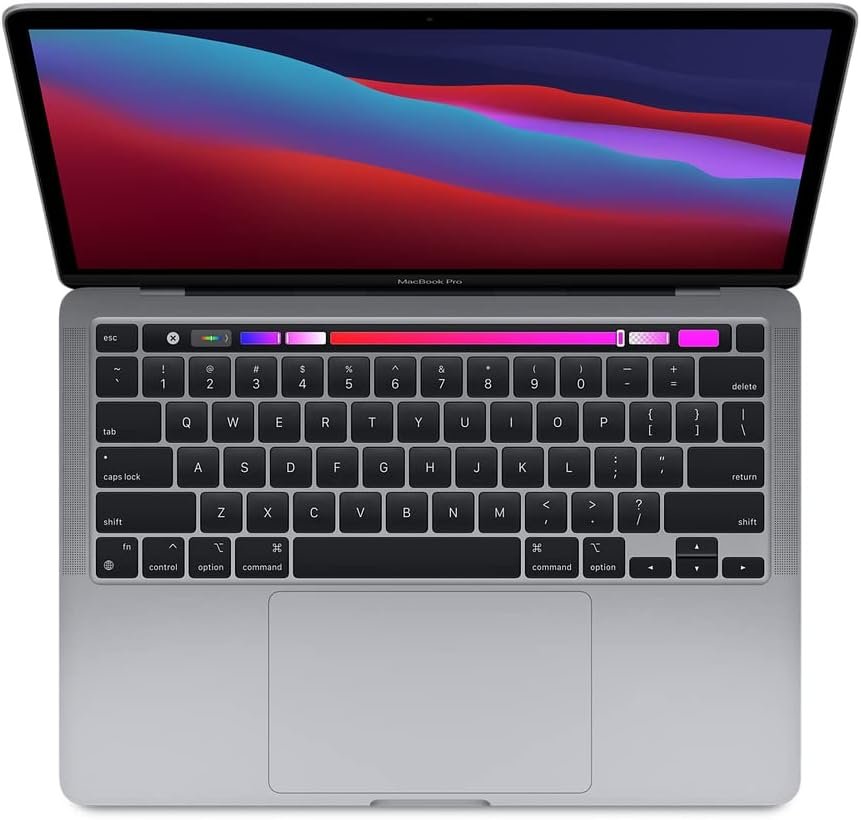 Apple 2020 MacBook Pro with Apple M1 Chip, 13-inch, 16GB RAM, 2TB SSD Storage – Space Gray (Renewed)