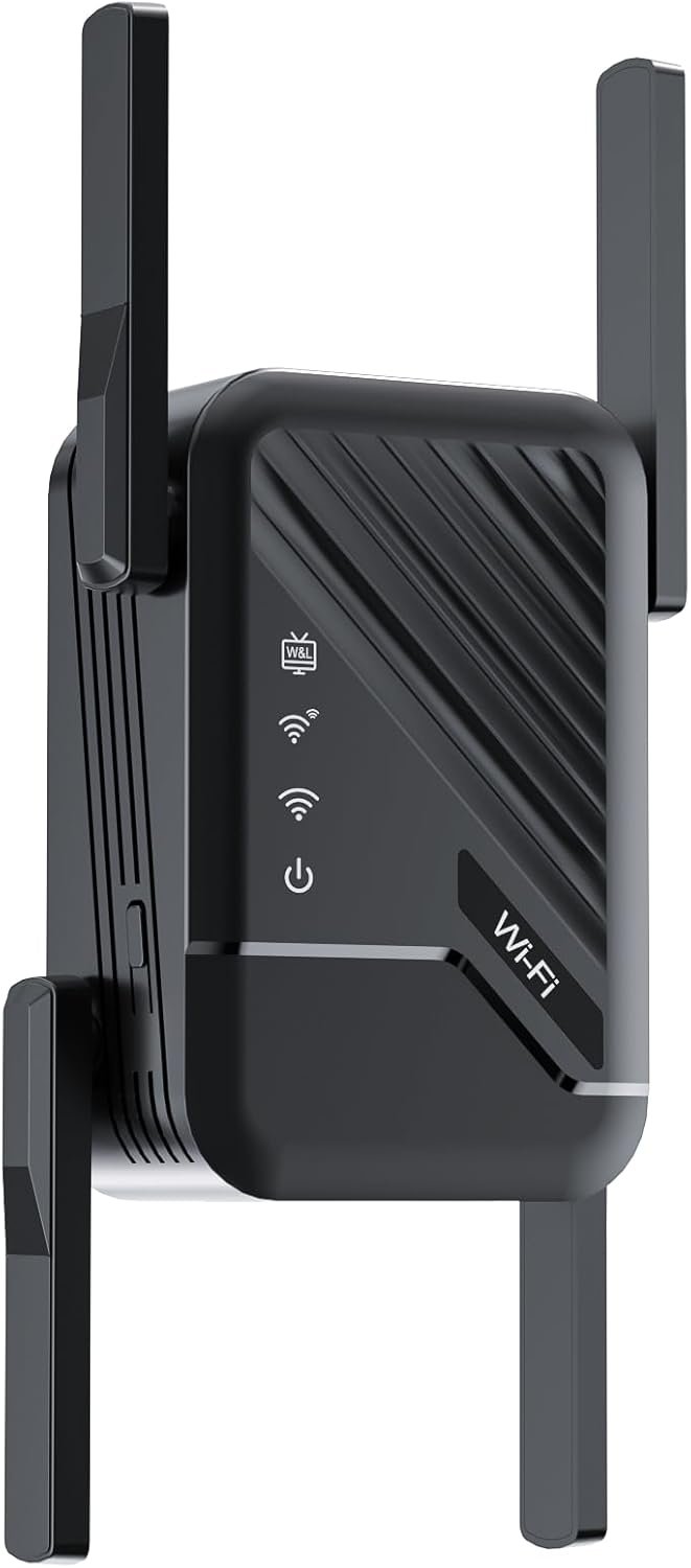 2026 Best WiFi Extender Signal Booster, Internet Extender Covers Up to 13389 Sq.ft for Home, Long Range WiFi Repeater with Ethernet Port, Wireless Router Amplifier Easy Setup,Wide Compatibility