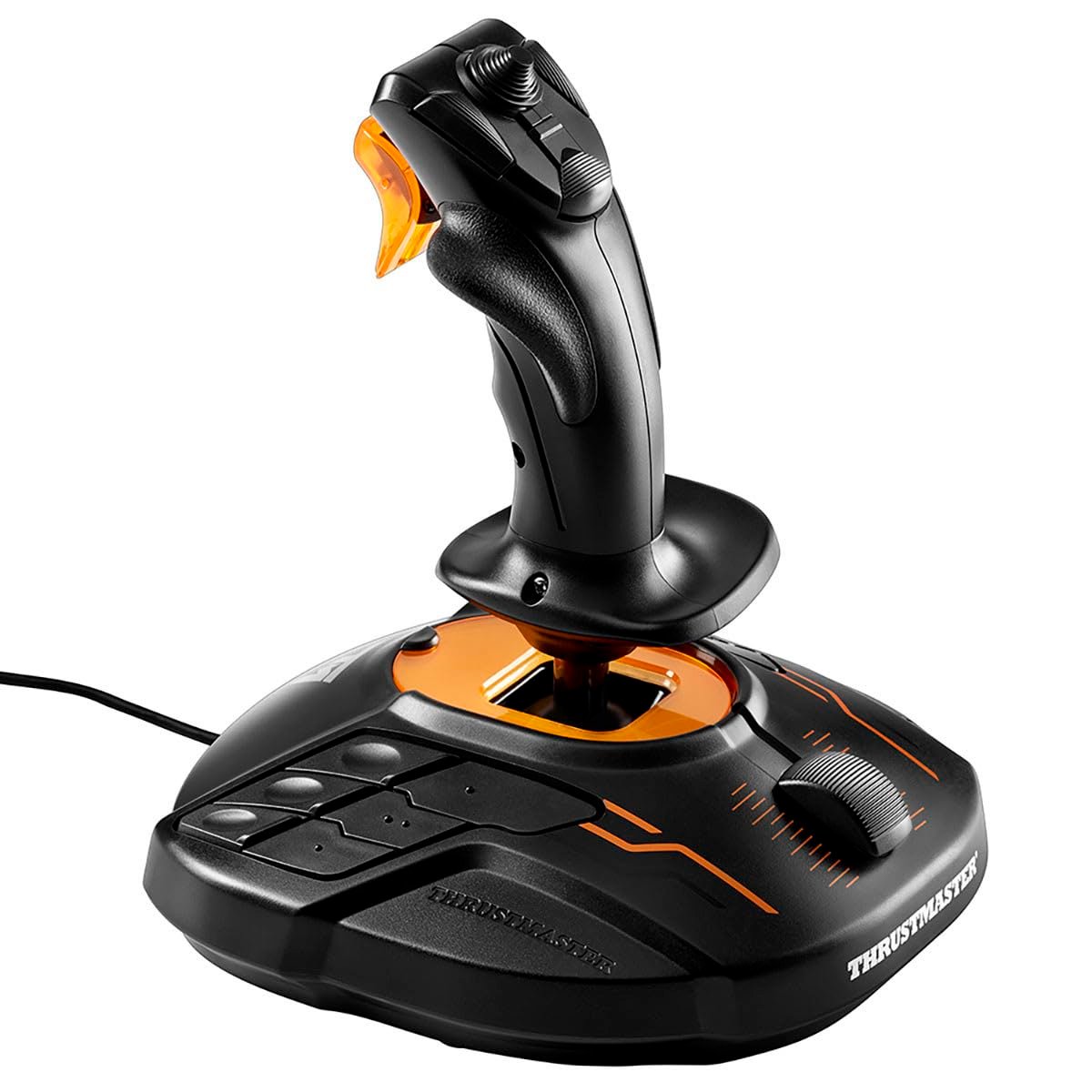 Thrustmaster T16000M FCS Flight Stick – Hall Effect Precision Joystick, Ambidextrous Design, 16 Buttons, Programmable Profiles for Flight Simulator – Compatible with PC