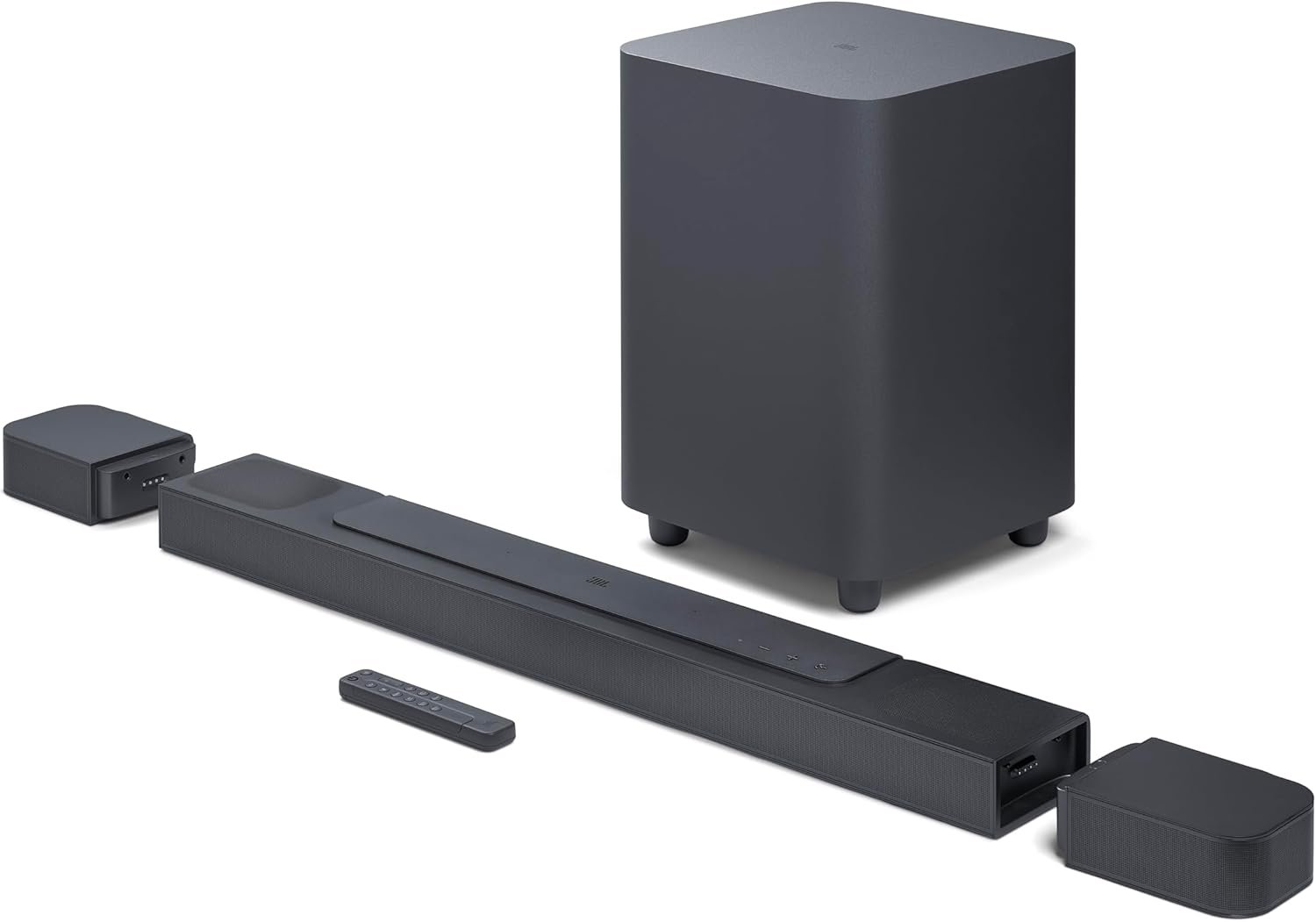 JBL Bar 800-5.1.2-Channel soundbar with Detachable Surround Speakers and Dolby Atmos®, 10” Wireless subwoofer, Built-in Wi-Fi with AirPlay, Alexa Multi-Room Music and Chromecast (Black)