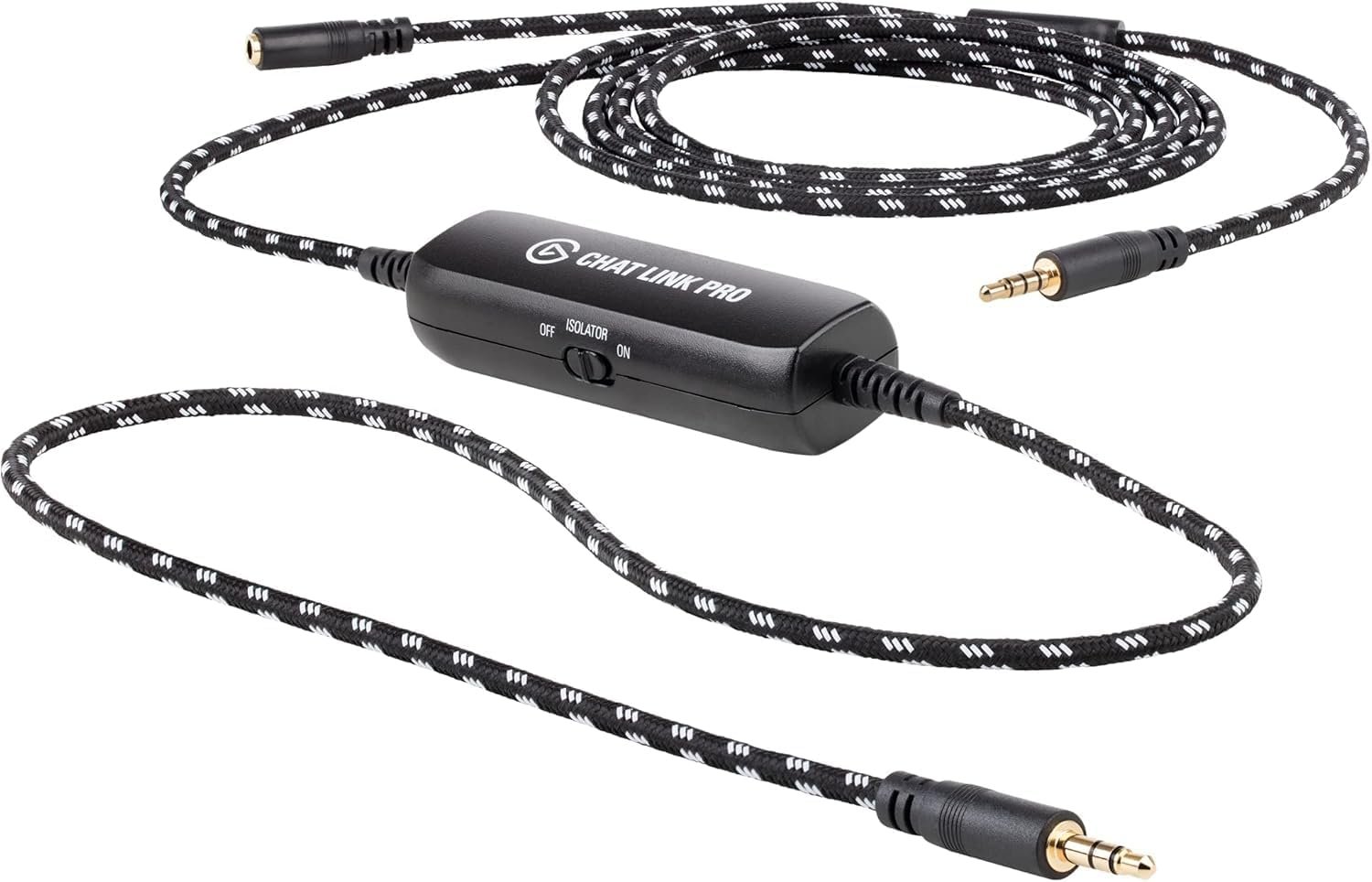 Elgato Chat Link Pro – Audio Adapter, for PS5, PS4, Nintendo Switch, Capture Voice Chat, Gameplay Sound, Extra Long Cable