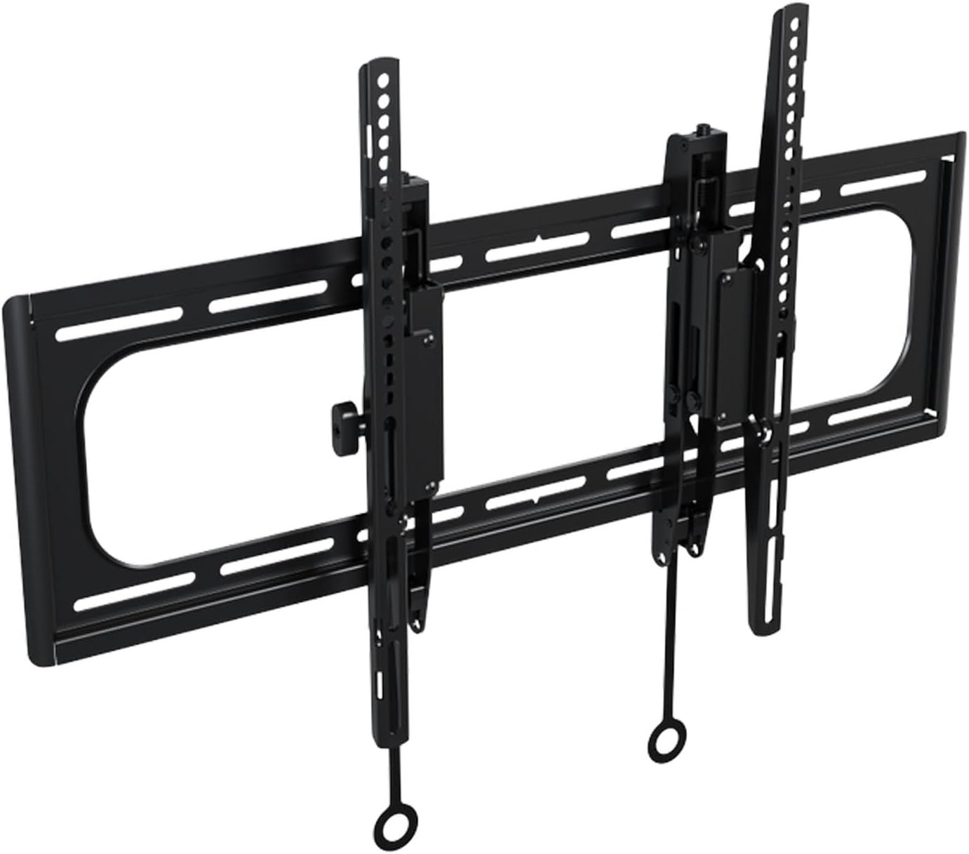 SANUS Tilting TV Wall Mount for 46″ – 90” TVs or 150lbs – Premium Tilt Mount w/Universal Fit – Smooth 5.7″ Extension Allows for Cable Management – Includes Hardware & Drill Template for Easy Install