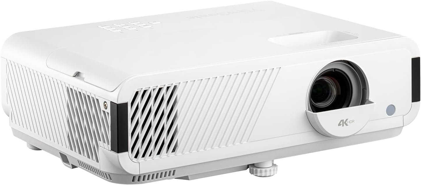 ViewSonic PX749-4K 4000 Lumens 4K Gaming Projector, 240Hz and HDR Support for Home Entertainment, 1.3x Optical Zoom, H/V Keystone, and Auto V-Keystone for Flexible Setup, Dual HDMI and USB-C Inputs