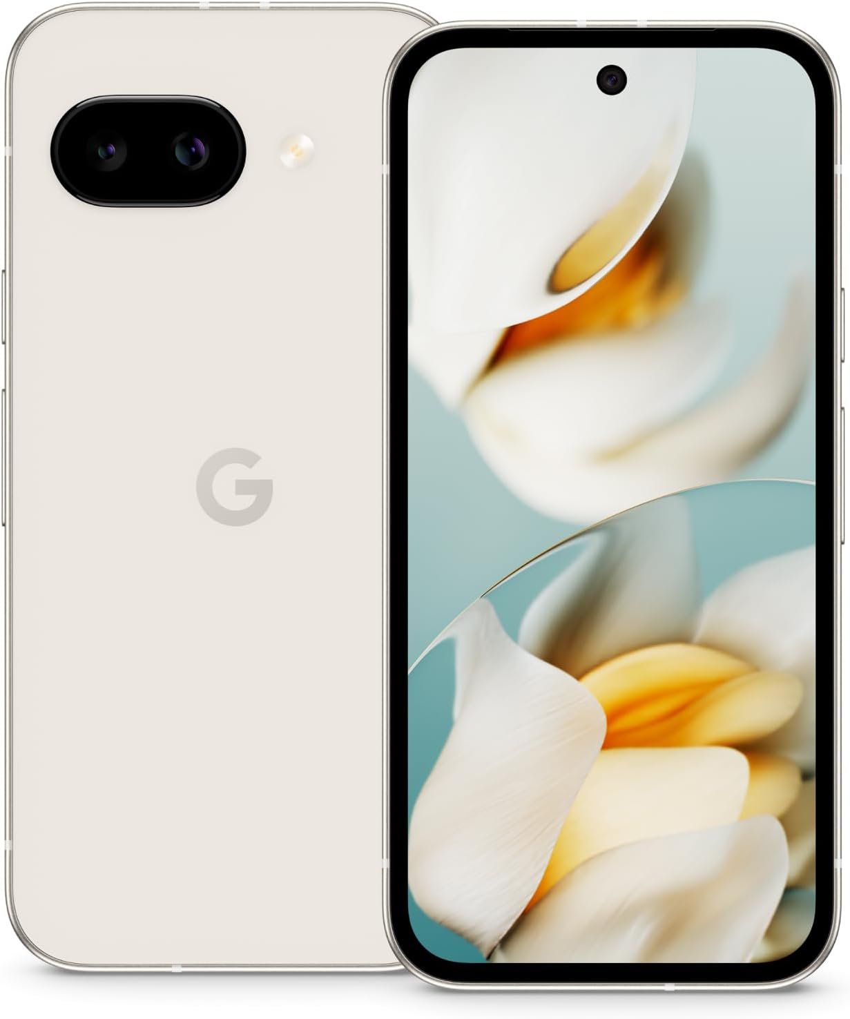 Google Pixel 9a with Gemini – Unlocked Android Smartphone with Incredible Camera and AI Photo Editing, All-Day Battery, and Powerful Security – Porcelain – 128 GB | Unlocked