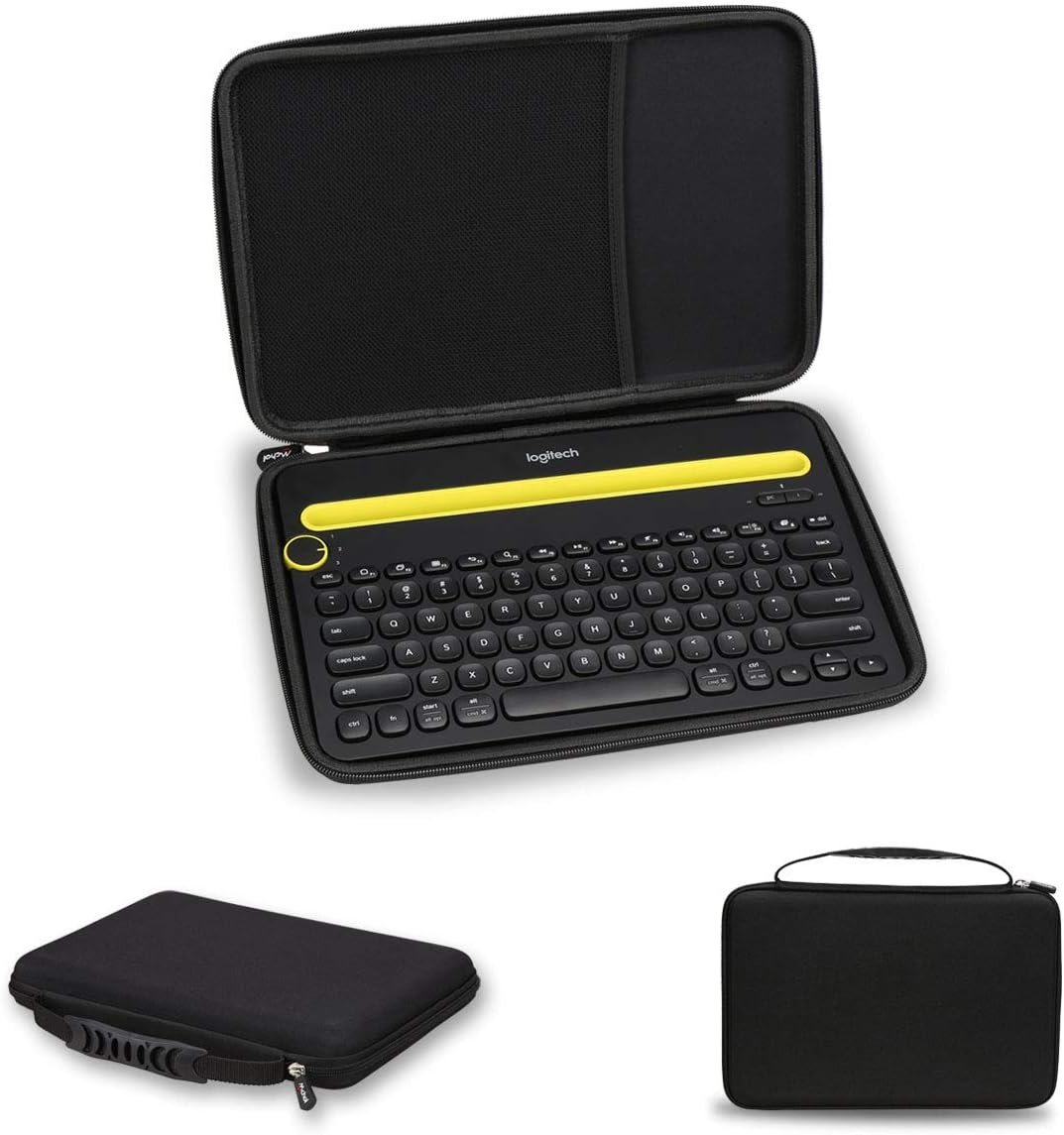 Mchoi Hard Portable Case Fits for Logitech K480 Multi-Device Keyboard(Case Only)