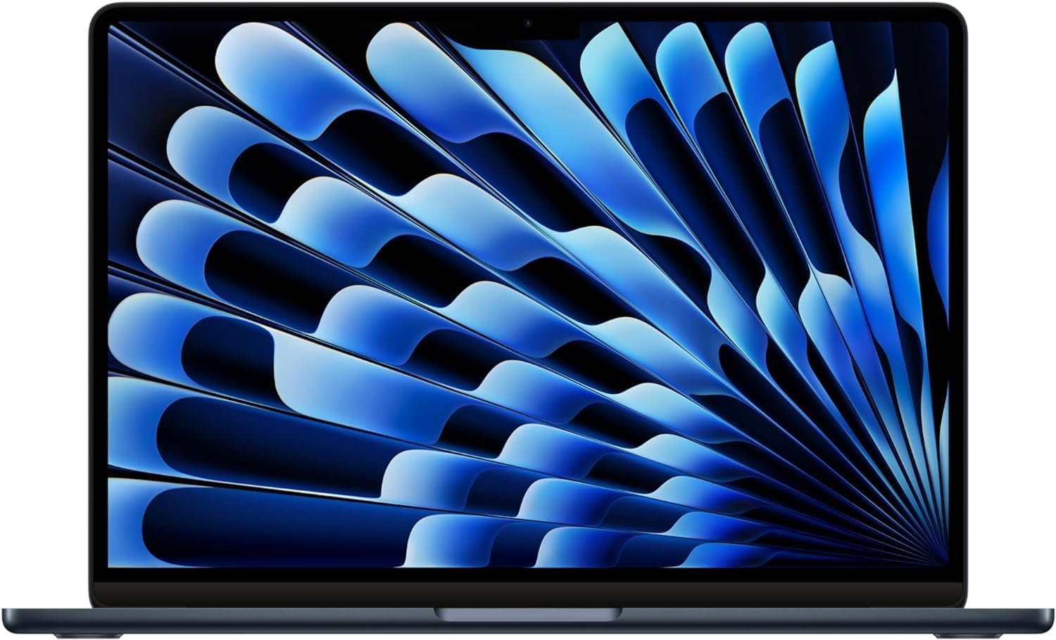 2024 Apple MacBook Air with Apple M3 Chip (13-inch, 8GB RAM, 512GB SSD Storage) (QWERTY English) Midnight (Renewed Premium)