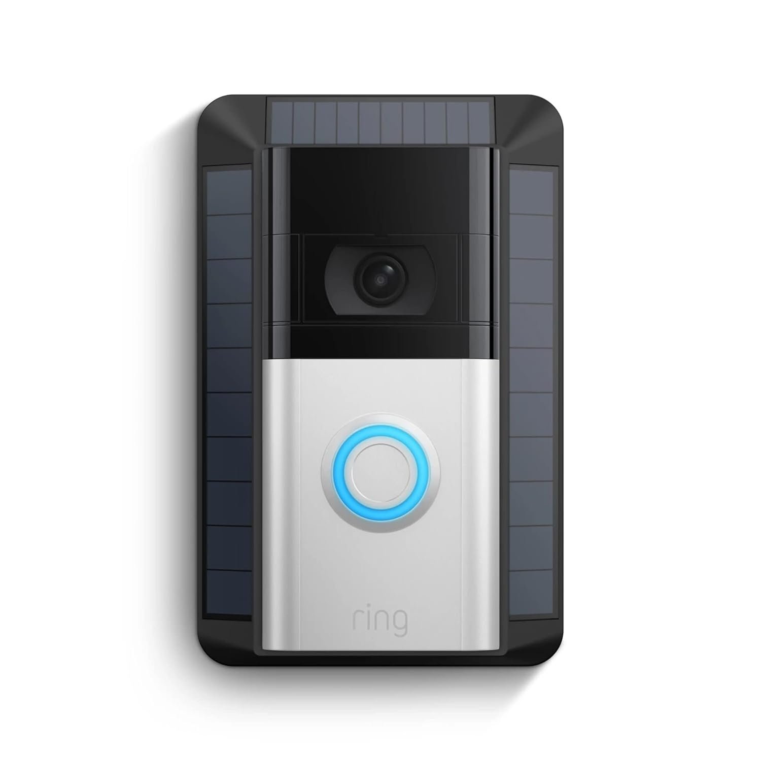 Ring Solar Charger for Battery Doorbells – compatible with Video Doorbell 3, Video Doorbell 3 Plus, Video Doorbell 4, Battery Doorbell Plus, Battery Doorbell Pro
