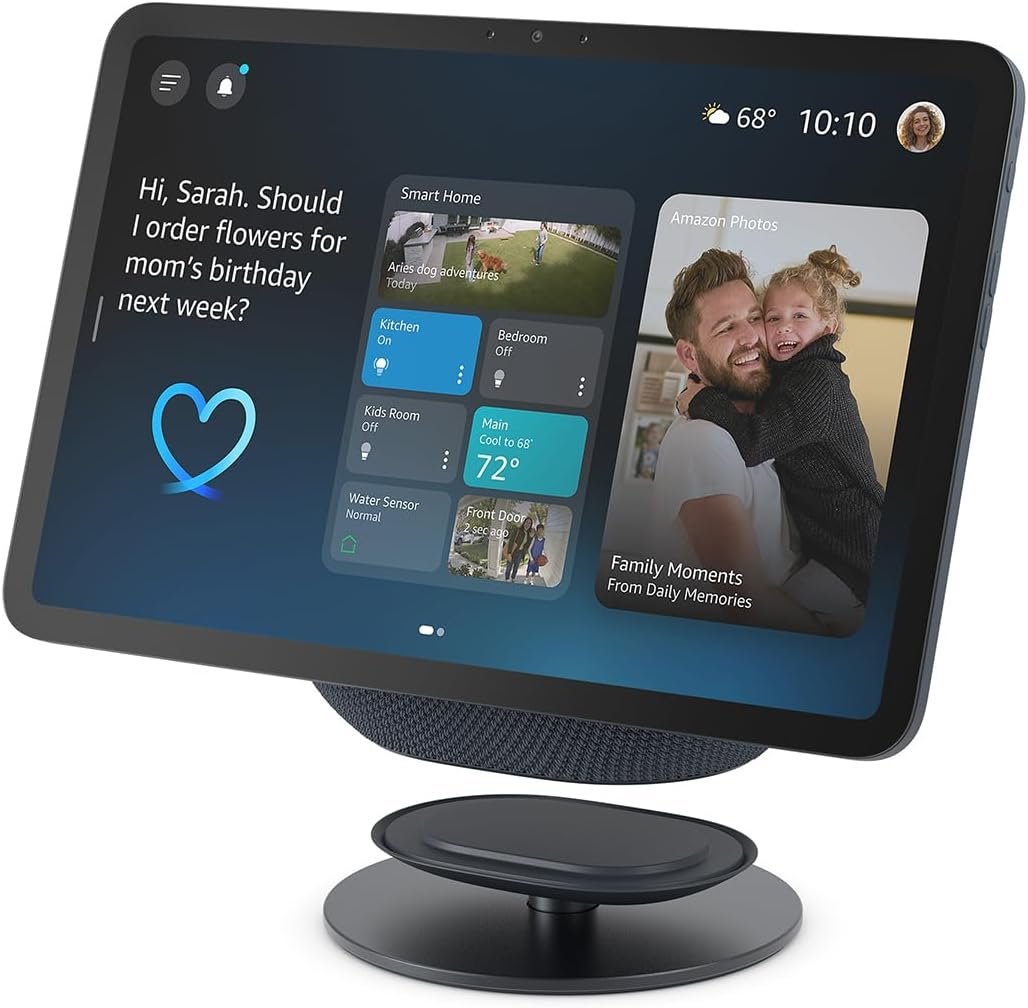Amazon Adjustable Stand | Designed for Amazon Echo Show 8 & 11 (2025 releases, sold separately) | Graphite