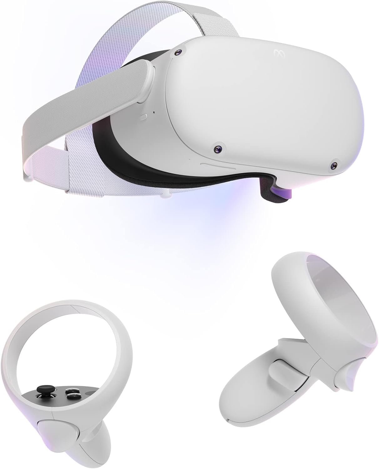 Meta Quest 2 128GB – Advanced All-in-One Virtual Reality Headset (Renewed)