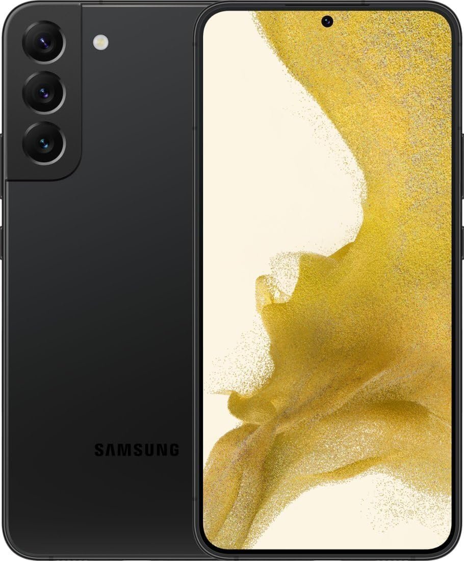 Samsung Galaxy S22+ Plus 5G, US Version, 128GB, Black – T-Mobile (Renewed)