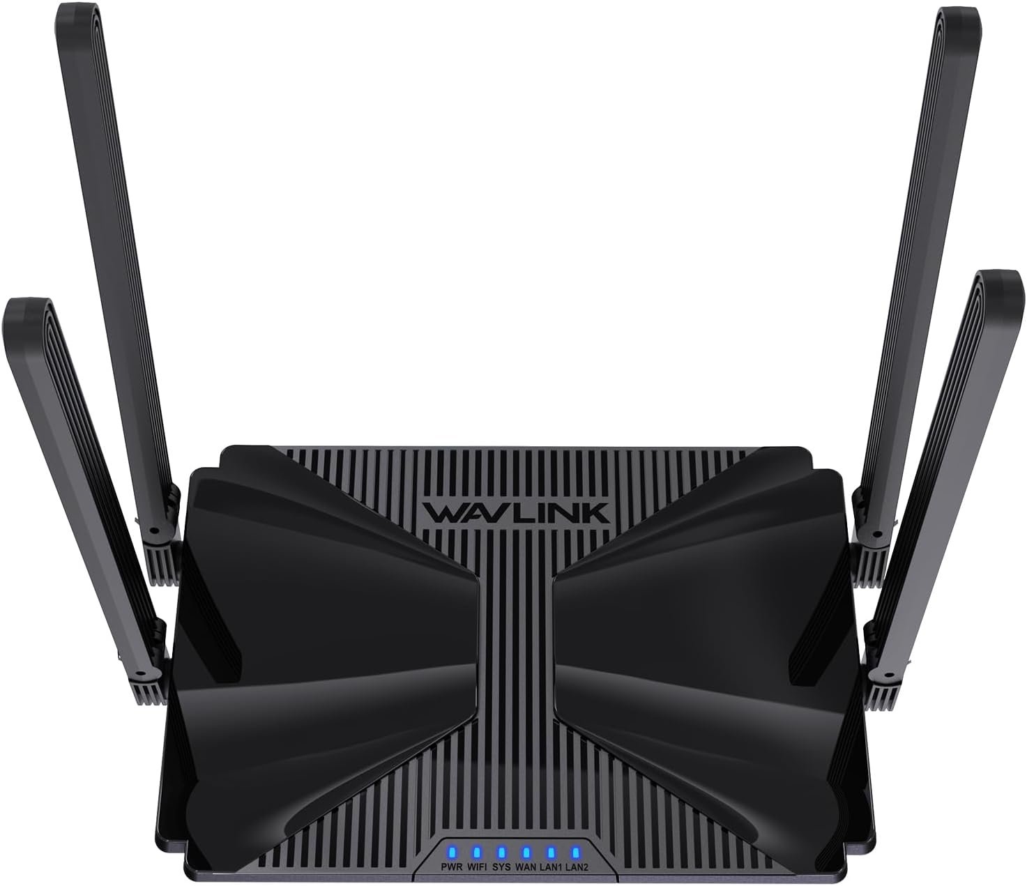 WiFi 6 AX3000 Dual Band Mesh Router, Wireless Gigabit Router for Gaming & VR, Everything Mesh & AP Mode, MU-MIMO, Beamforming, OFDMA, WPA3, 160MHz & IPv6, 1024-QAM, Low Latency for Home or Office
