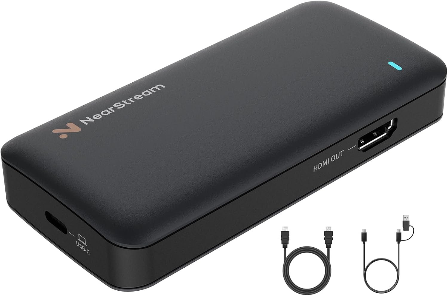 NearStream 4K HDMI Capture Card, USB 3.0 Video Capture Card for Live Streaming & Gaming, Record in 1080P 60FPS with Ultra-Low Latency, Compatible with PS5, PS4, Xbox, Switch, Windows/Mac/Linux (CCD10)