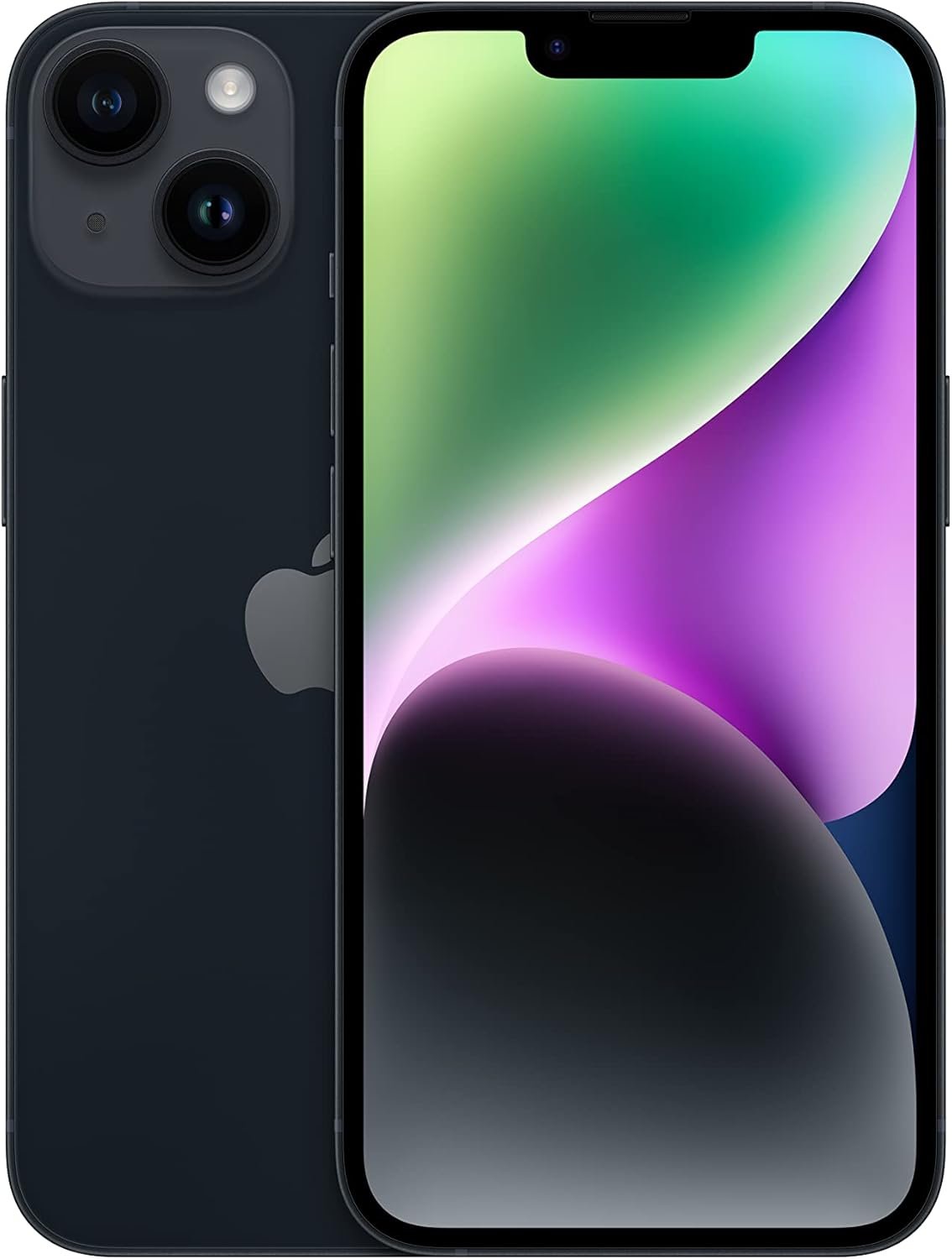 Apple iPhone (Renewed Premium) 14, 256GB, Midnight – Unlocked