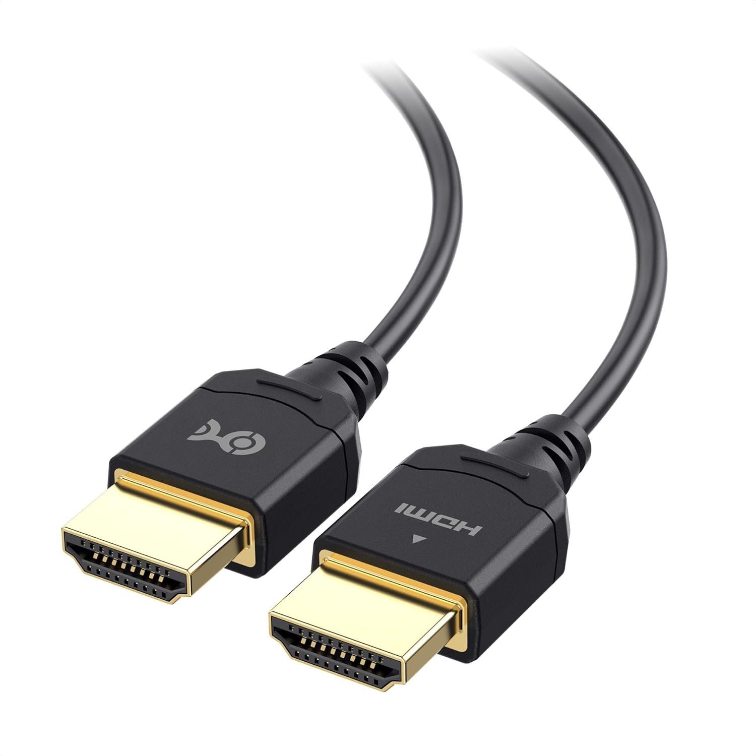 Cable Matters [Ultra High Speed HDMI Certified] 48Gbps Ultra Thin HDMI 2.1 Cable – 4.9ft, Supports [8K@60Hz, 4K@240Hz, HDR & Dolby Vision], Slim HDMI2.1 Cable for PS5, Xbox Series X/S, Apple TV