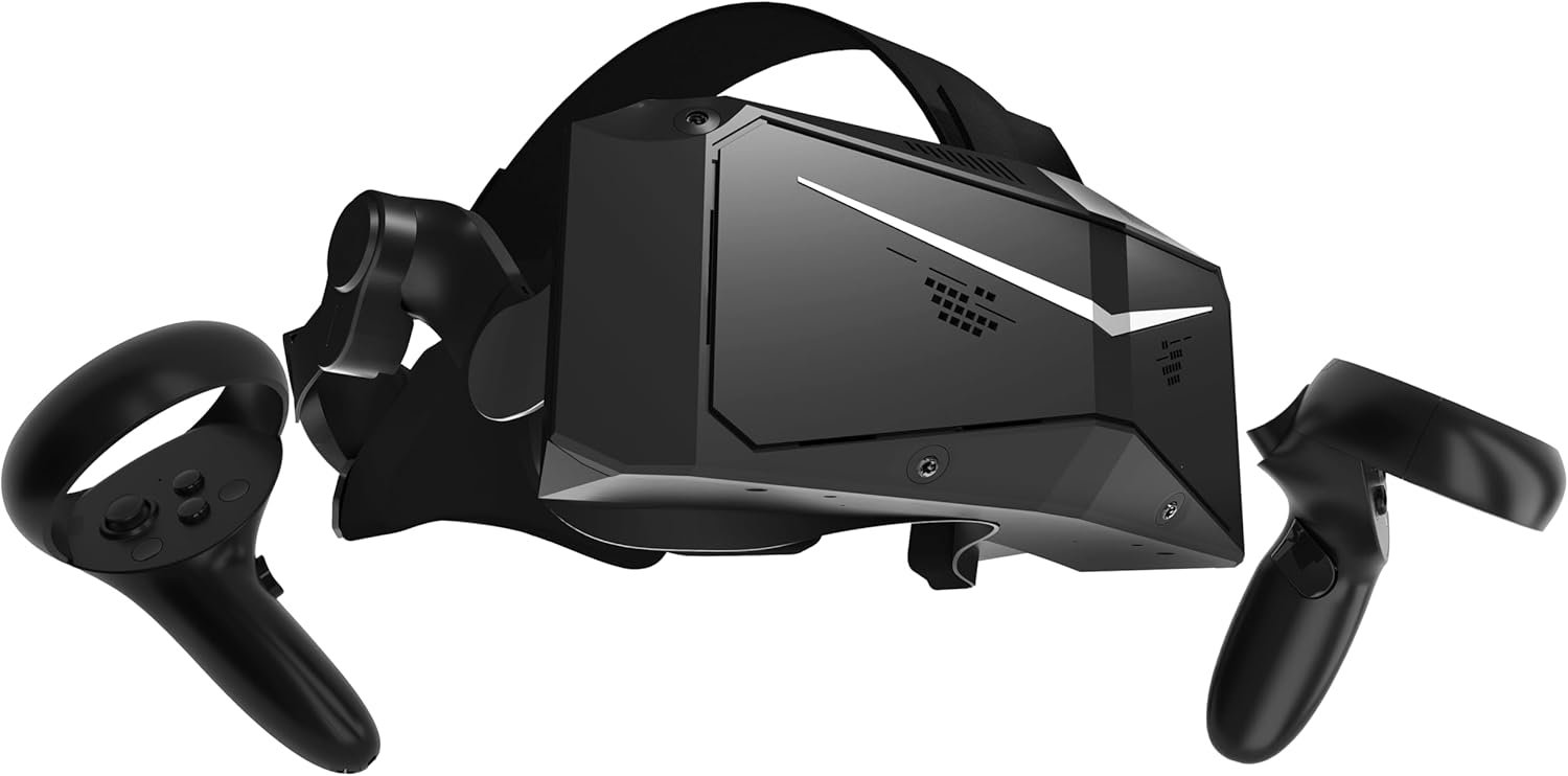 Pimax Crystal Light VR Headset for PC, 2880×2880 per Eye, 8K QLED Display with Local-Dimming, Inside-Out Tracking, PC VR Headset for Flight Sims, iRacing & Gaming (Full Payment Version)