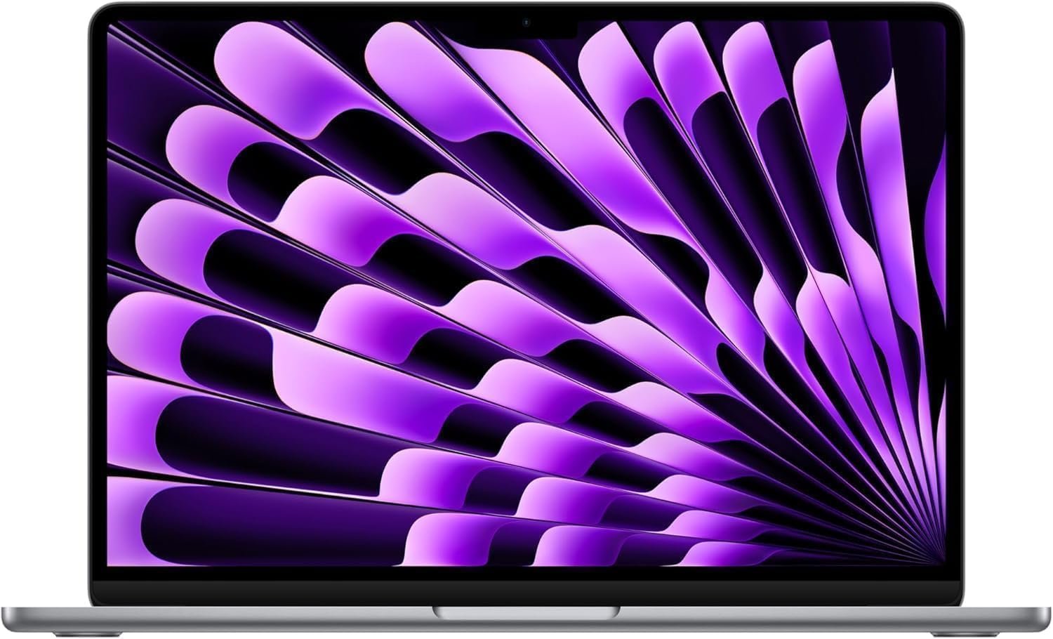 Apple MacBook Air 2024 with Apple M3 Chip (15-inch, 24GB RAM, 512GB SSD Storage) (QWERTY English) Space Gray (Renewed)