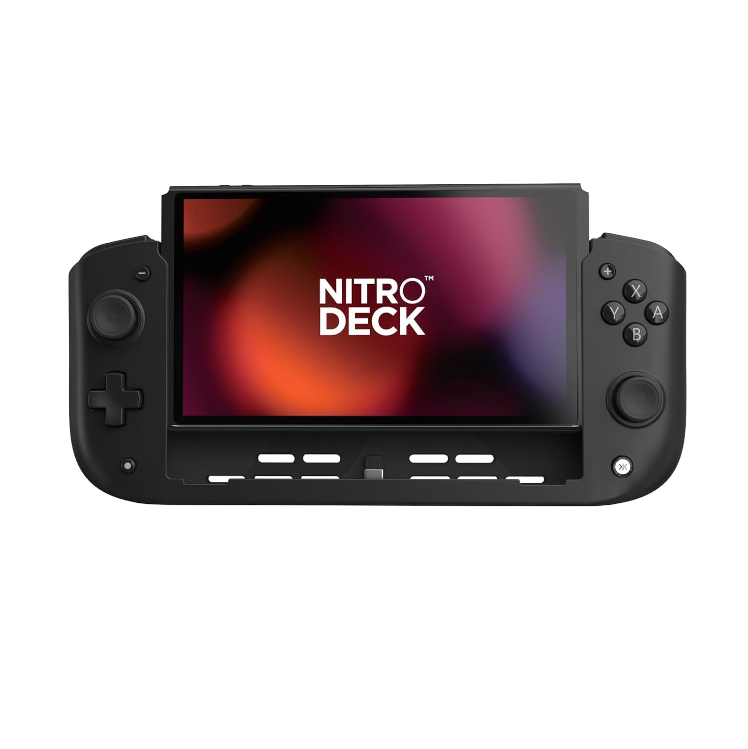 CRKD Nitro Deck – Professional Handheld Deck with Zero Stick Drift for Nintendo Switch and Switch OLED (Black)
