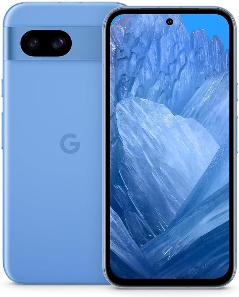 Google Pixel 8a – Unlocked Android Phone AI, Advanced Pixel Camera and 24-Hour Battery – Bay – 128 GB (Renewed Premium)