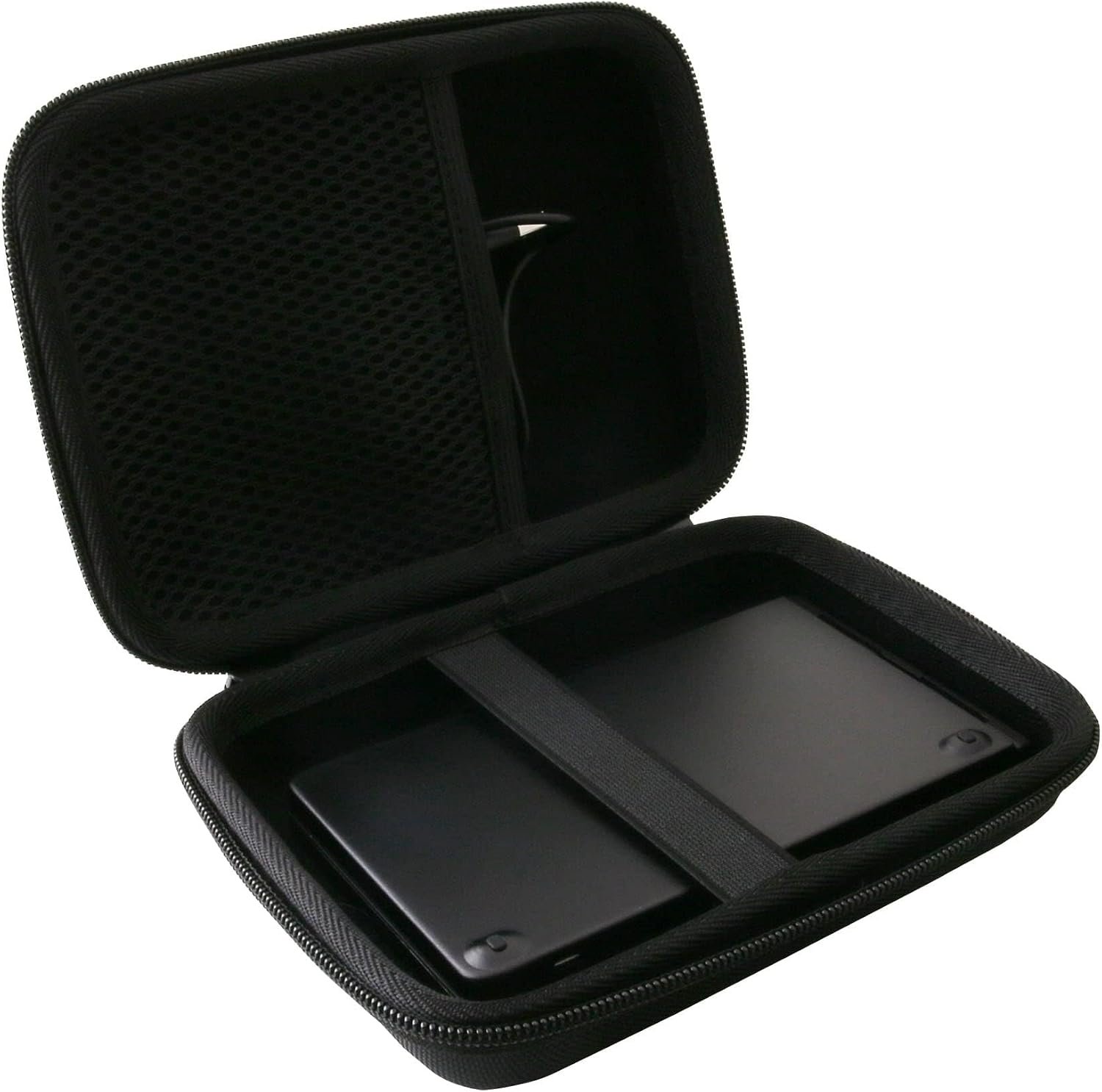 Hard Carrying Case for Samsers/iClever BK08 Foldable Bluetooth Keyboard (CASE ONLY) (Black)