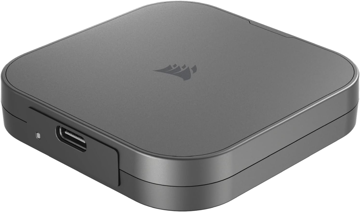 Corsair EX400U 2TB USB4 Portable External Type-C SSD – Up to 4,000MB/s Read, 3,600MB/s Write, USB 3.2 Gen2 2×2, Plug and Play, Thunderbolt 4, MagSafe, Includes 40Gbps Cable, Windows PC, iOS Mac – Gray