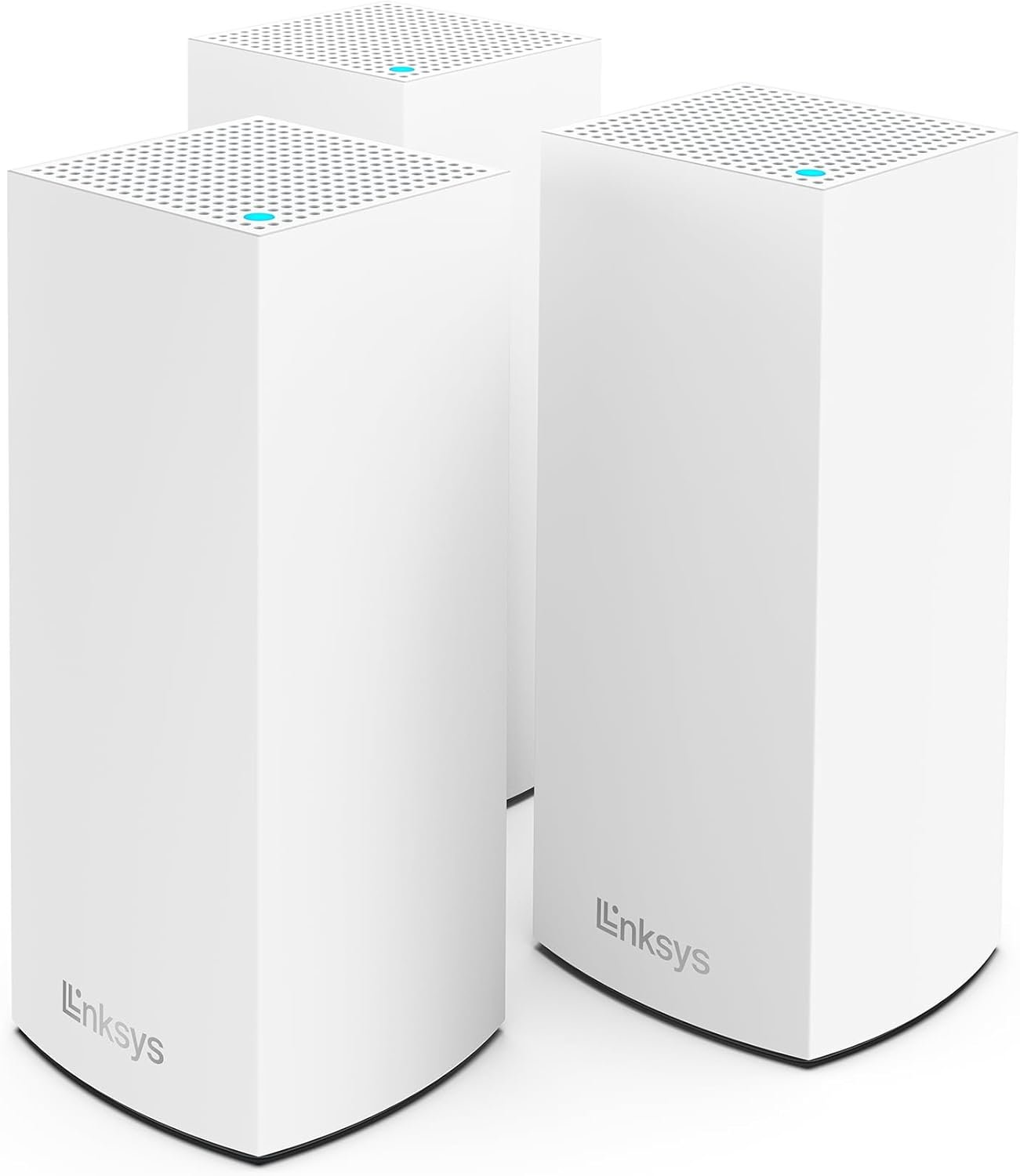 Linksys Atlas WiFi 6 Router Home WiFi Mesh System, Dual-Band, 6,000 Sq. ft Coverage, 802.11ax, 75+ Devices, Speeds up to (AX3000) 3.0Gbps – MX20MS3, 3-Pack