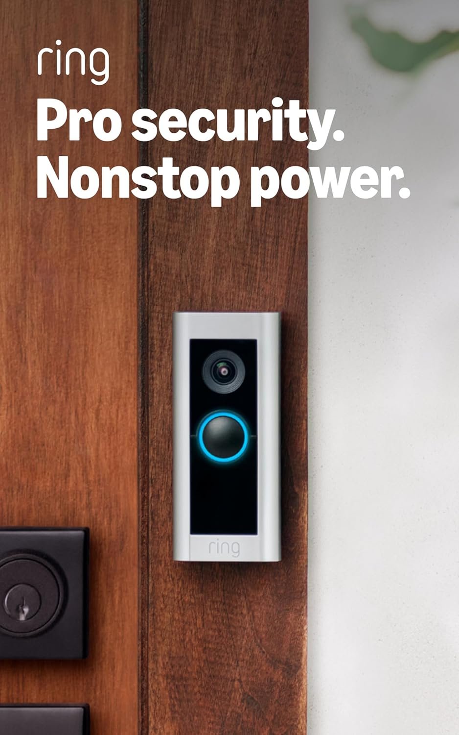 Like-New Ring Wired Doorbell Pro (2021 model) – Best-in-class with cutting-edge features (existing doorbell wiring required)