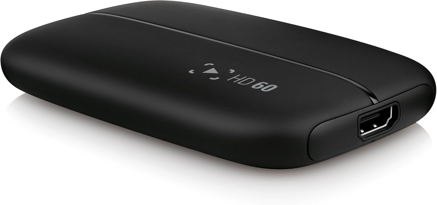 Elgato Game Capture HD60 – Next Generation Gameplay Sharing for Playstation 4, Xbox One & Xbox 360, 1080p quality with 60 fps