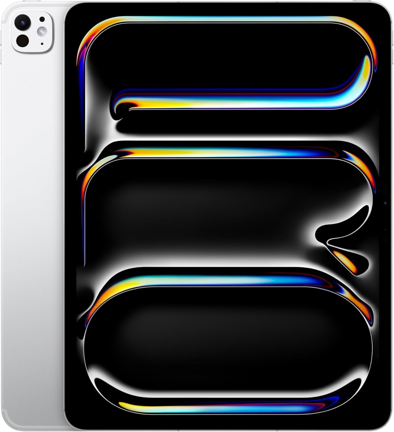 Apple iPad Pro 13-Inch (M4): Built for Apple Intelligence, Ultra Retina XDR Display – Nano-Texture Glass, 2TB, 12MP Front/Back Camera, LiDAR Scanner, Wi-Fi 6E + 5G Cellular, Face ID — Silver
