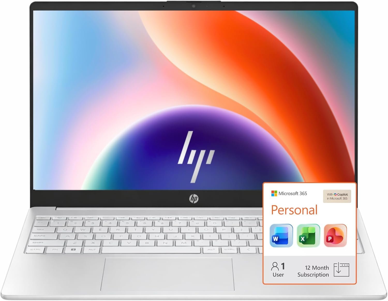 HP Ultrabook Laptop • 8GB RAM • Intel 13th 4-Cores N100 •128GB SSD Storage • Win 11 • no Mouse • Sliver | Everyday Essential and Smooth Performance (Renewed)