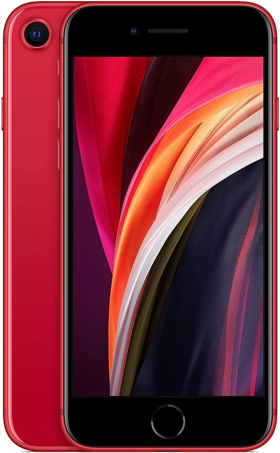 Apple iPhone SE (2nd Generation), 64GB, Red – Unlocked (Renewed)