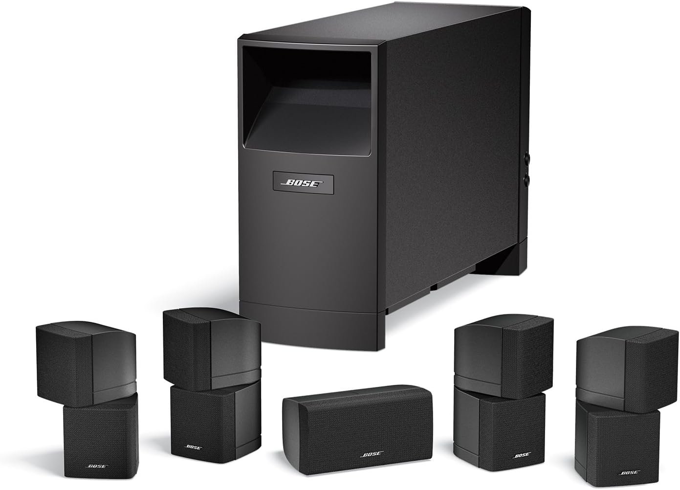 Bose Acoustimass 10 Series IV Home Entertainment Speaker System – Black