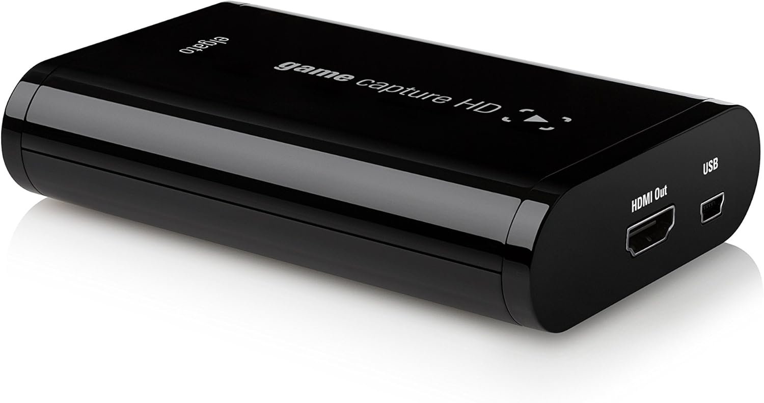 Elgato Game Capture HD – Xbox and PlayStation High Definition Game Recorder for Mac and PC, Full HD 1080p