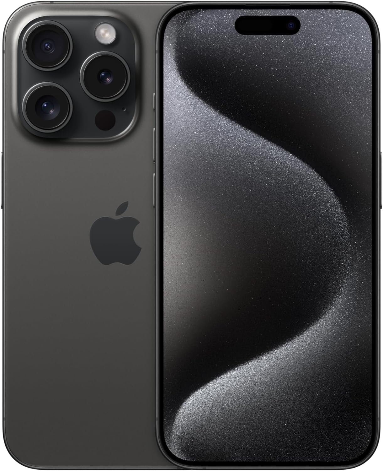 Apple iPhone 15 Pro, 256GB, Black Titanium – Unlocked (Renewed)